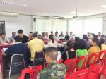 ประชุมผู้นำท้องที่ ท้องถิ่น และหน่วยราชการในพื้นที่ ประจำเดื